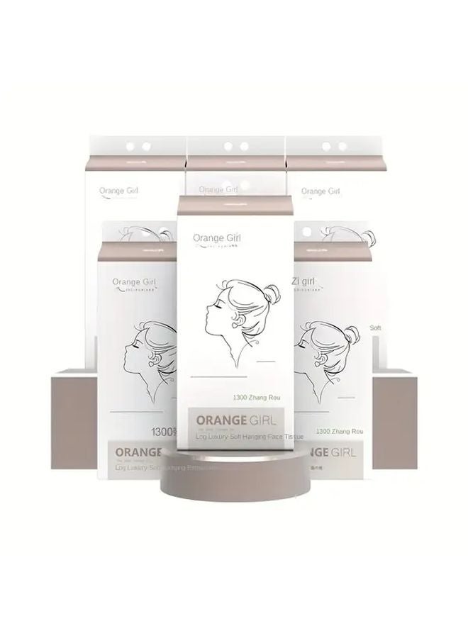 2 حقيبة 2600 ورقة ورق معلق كبير مناديل سميكة للمنزل مناديل الحائط ورق التواليت - Image 3